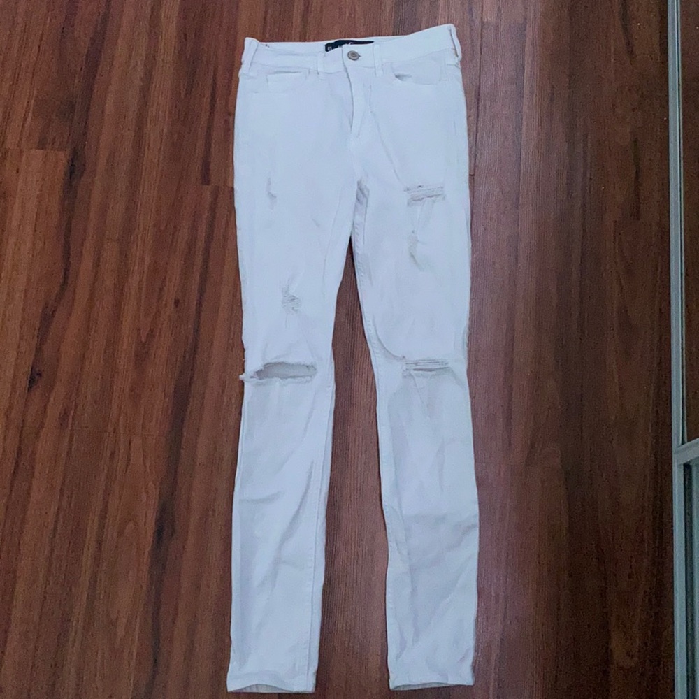Hollister high rise super skinny jeans